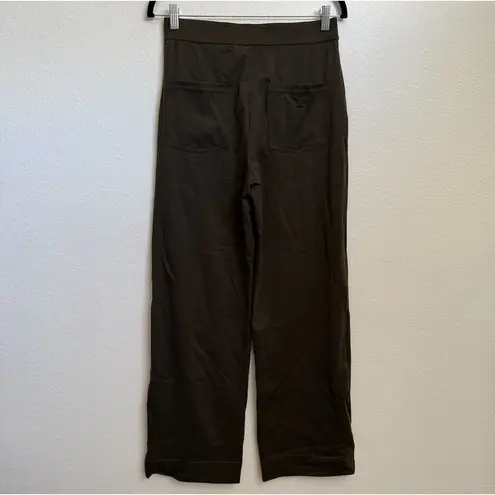 Halara NWT High Waist Button Straight Leg Casual Pants Medium