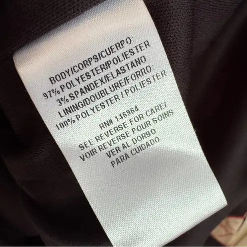 Julia Jordan NWT Floral Midi Dress In Black/Ivory Size 6