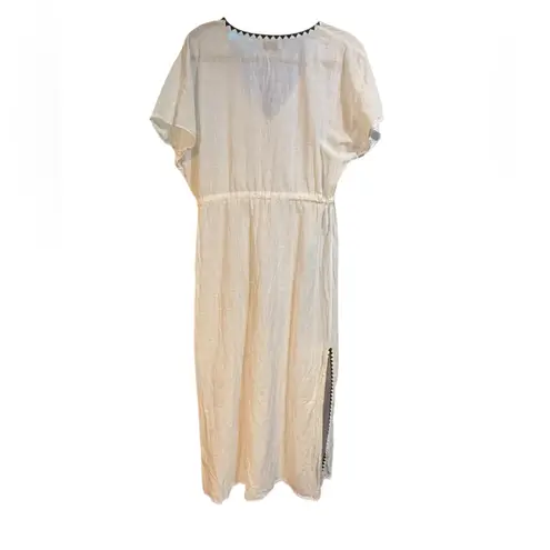 Michael Stars Mila Embroidered Cover Up White Beach Vacation Soft Girl Sz M