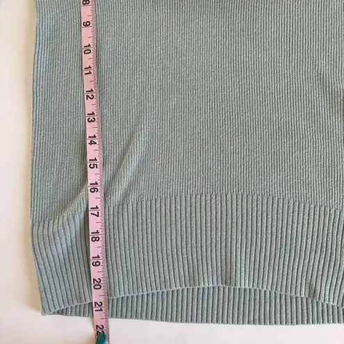 Tularosa Revolve  Cannes Soft Sage Fringe Cold Shoulder Lightweight Sweater Small thumbnail 4