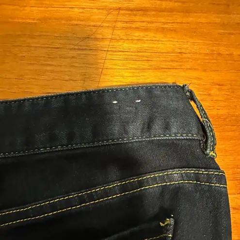 Harper Heritage Women's Size 28 Blue Skinny Leg Mid Rise Dark Wash Stretch Jeans