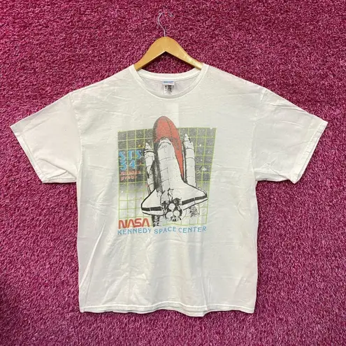 NASA STS 34 Galileo Probe Kennedy Space Center Promo Tee L