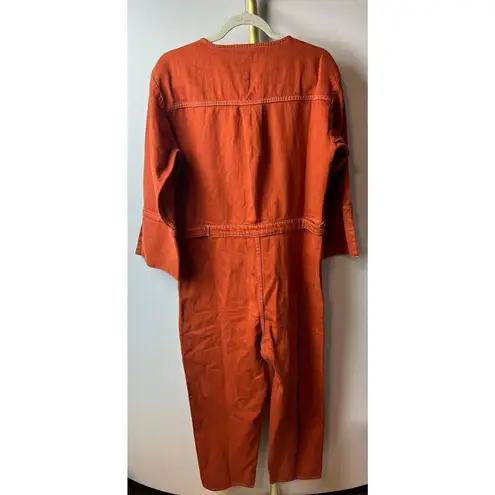 Roberta Roller Rabbit Roller Rabbit Orange Red Abilene Jumpsuit Sz. S