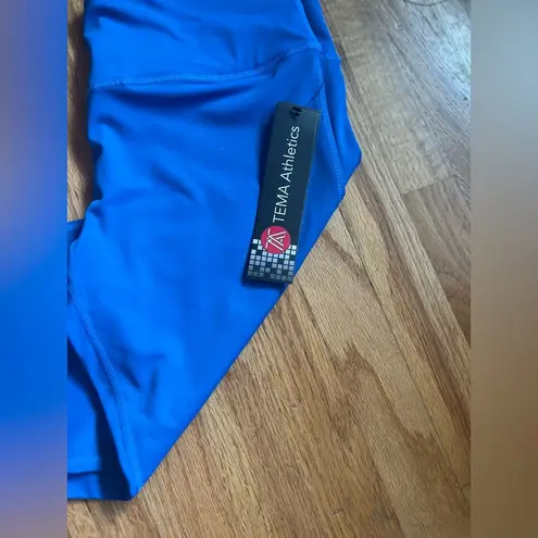 NWT Tema athletics leggings size large Blue