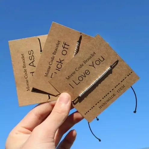 Boutique NEW | Morse Code "I Love You" Bracelet