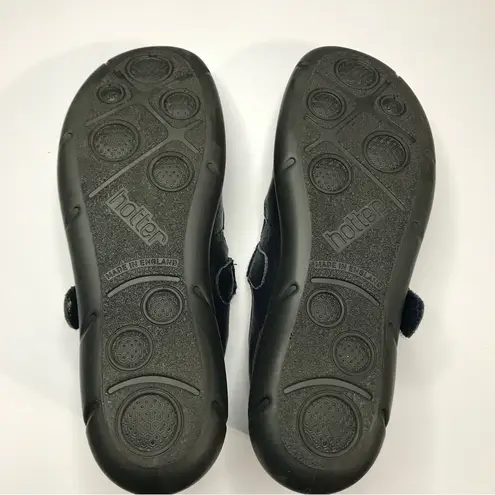 Hotter Mary Jane Shake Shoes Blue Size 7