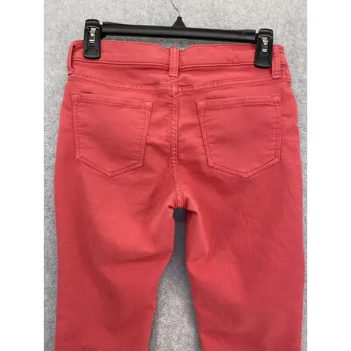 Banana Republic  Women's Skinny Ankle Petite 0 Jeans Salmon Pants