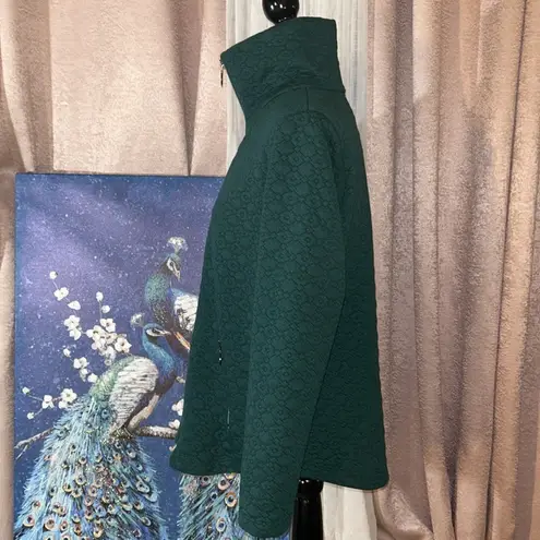 Ruby Rd . Size PM Emerald Green Zipup