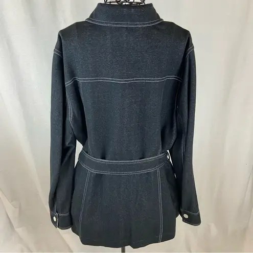 Sutton Studio Retro 70’s Look Jacket Women’s Size CL Blue