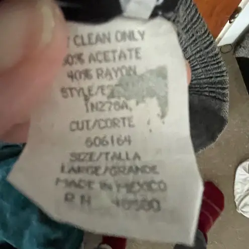 Touché L.A Vintage 1980 Women’s’s Gray Jacket/Vest Pant Suit Size Large