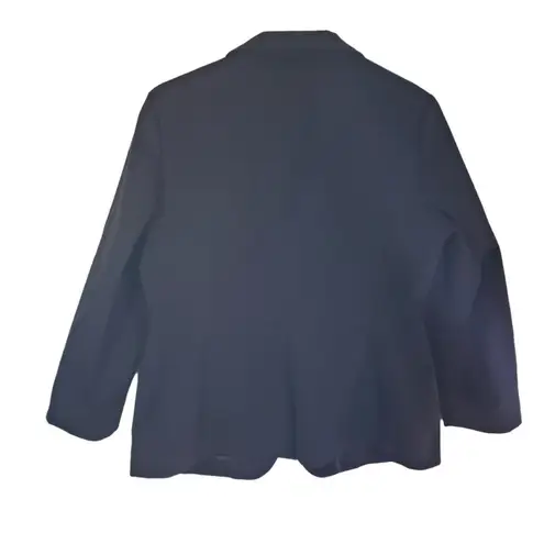 Ecru Women's Size 10 Black Solid Blazer, Work, Fitted, Dress Jacket