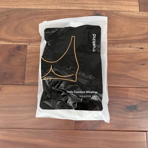 Truekind Daily Comfort Wirefree Shaper Bra Black 2XL NEW Size XXL