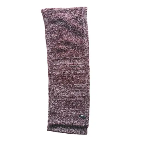 Barefoot Dreams CozyChic Scarf One Size Maroon Garnet Ultra Soft Plush Knit