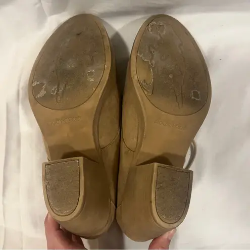 Rocket Dog Sam Coast Fabric Ankle Bootie Womens Size 10W Tan Casual Versatile