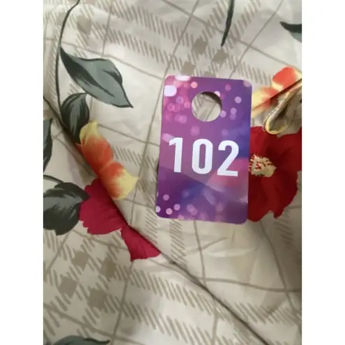 Kathie Lee Womens 18 W Blouse Floral Print Polyester Short Sleeve NWT Grannycore