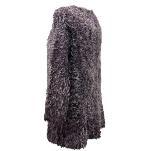 NWOT Search For Sanity Size M Woman Purple Fuzzy Long