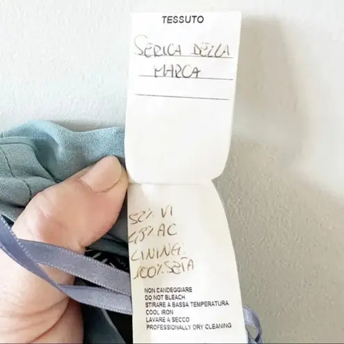 Giulietta Two Tone Strapless Palazzo Jumpsuit Made in Italy Blue Yellow EU 38 Blue Size undefined