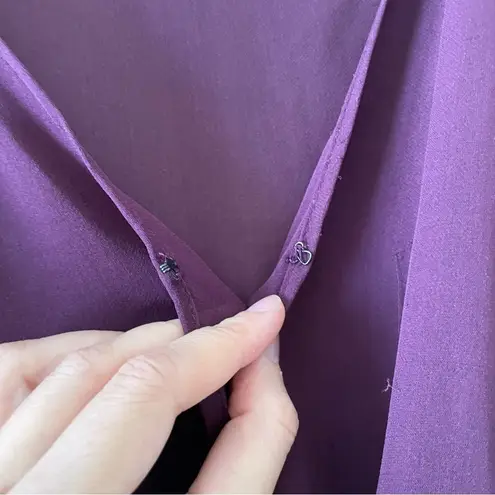 Indah Parnell Purple Bell Sleeve Romper