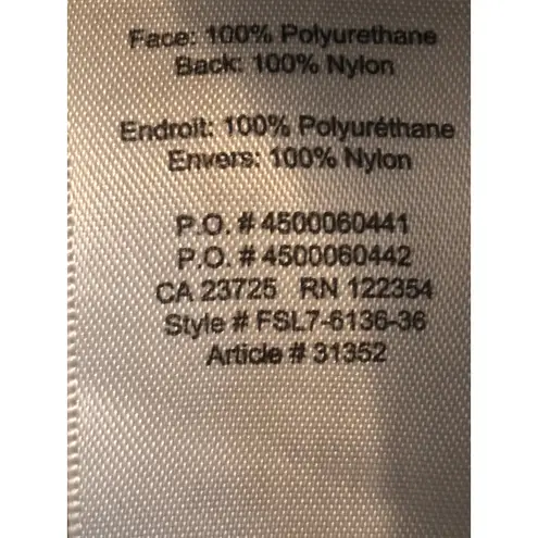 Wilfred Free Aritzia Black Daria Faux Leather Pants Leggings Elastic Waist XS