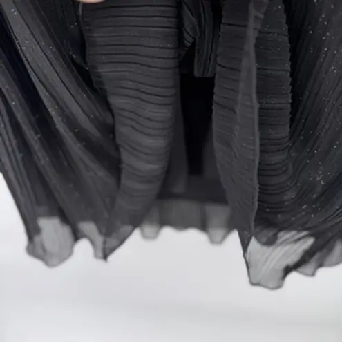 Vintage Y2K 90s Rabbit Rabbit Sparkle Fairy Whimsigoth Vamp Dress Black size 10