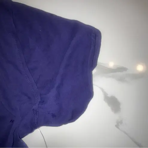 Free People NWT  Hot Shot Indigo Pura S Oversized Shirt Exposed Seams