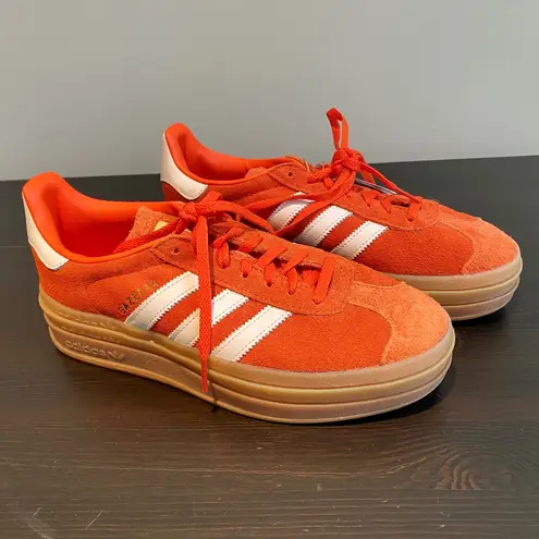 Adidas  Gazelle Bold "Collegiate Orange" Sneakers - BRAND NEW Size 7.5 - NWT Rare