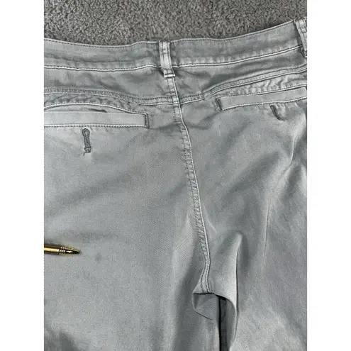 prAna Pants Women 10 Mid Rise Chino Utility Tapered Leg Jogger