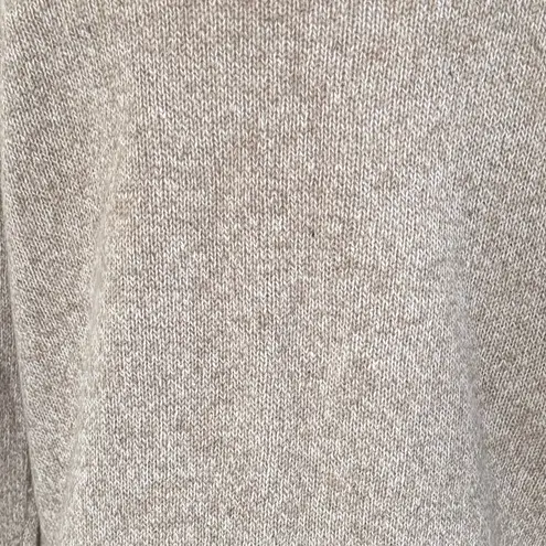 Vintage Wool Blend Sweater Beige Knit Cozy Classic Style fall large Tan