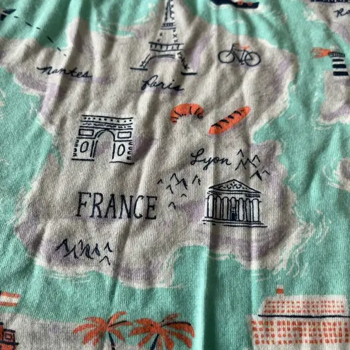 Munki Munki  European Travel pajama top, size Medium. This is the top ONLY.