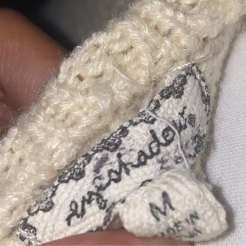 2000s vintage style indie sleaze cream faux fur vest Tan Size M