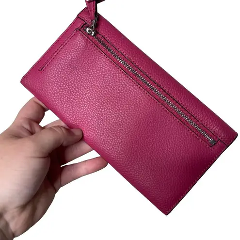 Coach  WALLET IN PEBBLE LEATHER IN PINK (F56488)