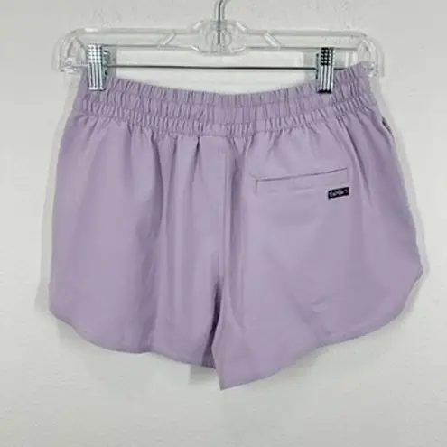 Salt Life Salt Life Women's Athletic Running Shorts Lilac Purple Drawstring Small S
