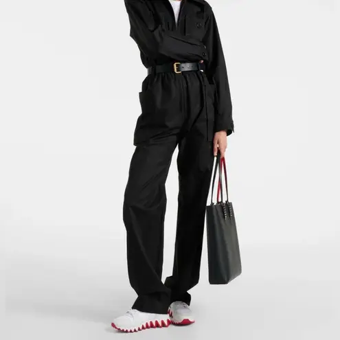 Christian Louboutin  Nastroshark Canvas & Leather Shark Teeth Women Sneaker EU 39