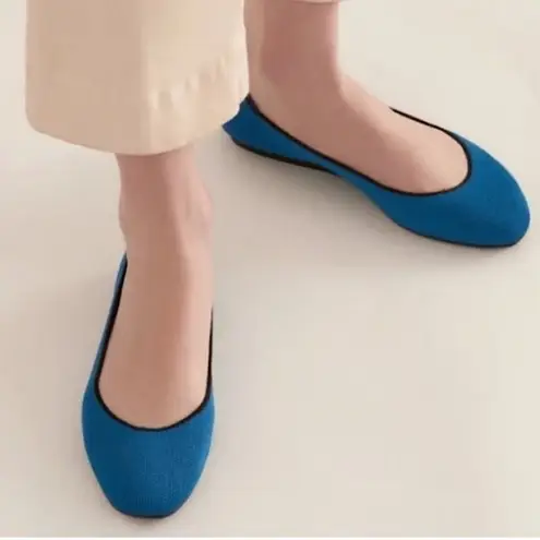 Rothy's The Square Retired Color Pacific Blue Loafers