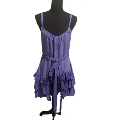 Rebecca Taylor Purple Layered Dress