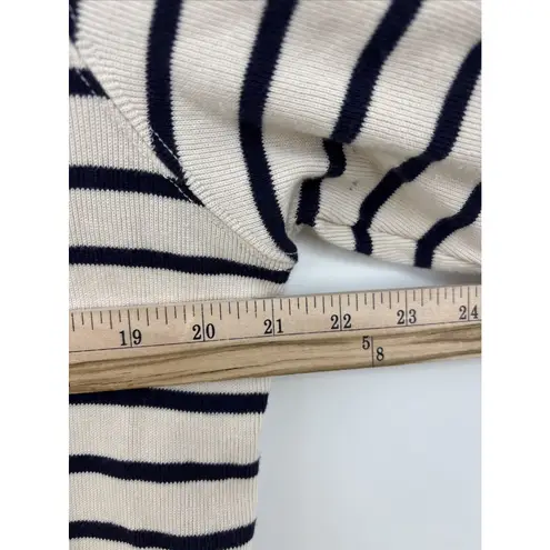 LL BEAN Womens XLp Tunic Top Striped 3/4 Sleeve Lightweight Sweater Size undefined
