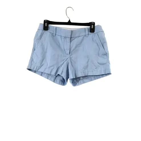 Women's J.Crew Light Blue Chino Shorts Size 4
