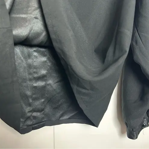 Oscar de la Renta Expressions Bow Blouse Black