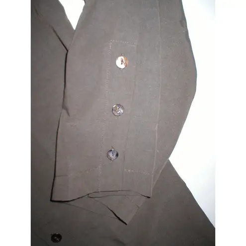 Coldwater Creek New NWT $129 Robert Kitchen Side Vent Pants Womens 6 Brown Crop