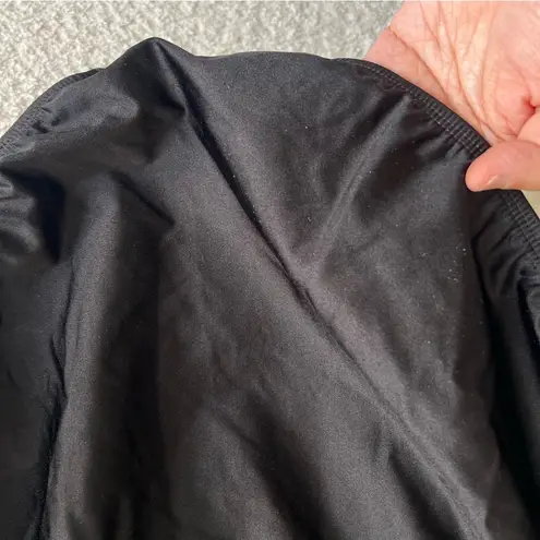 Sea By Monif C Plus Size Black Ruffle Bikini Set Top And Bottom Size 18 Black