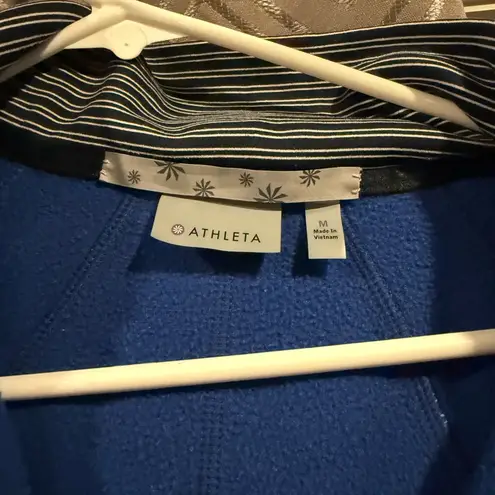 Athleta  Blue Utility Jacket with Hood