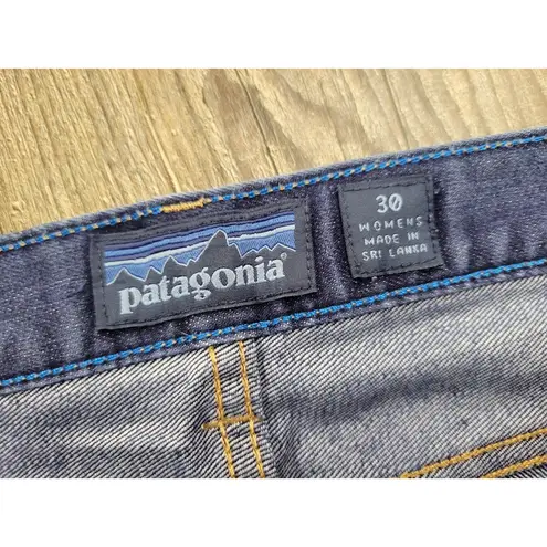 Patagonia  Organic Cotton Indigo Dyed Women's Boyfriend Jeans Size 30/10 Pants