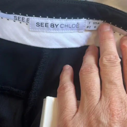 See By Chloe New with Tags Black trousers. Size 6