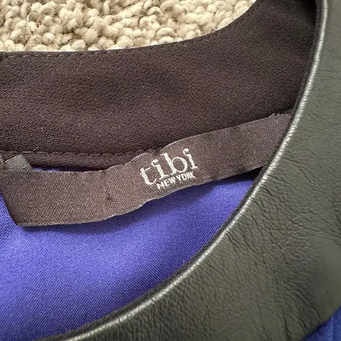 Tibi royal blue sleeveless top