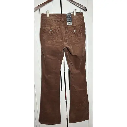 Silver Jeans Suki Military Surplus Skinny Corduroy Flare Pants Brown 26 X 34 Purple