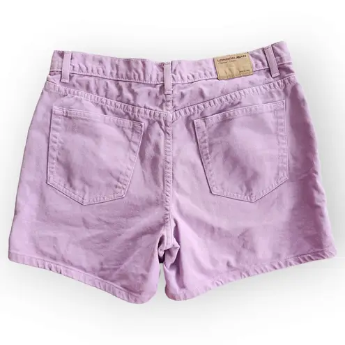 American Vintage Vintage London Jean Lilac Purple High Waisted Mom Jean Shorts 32