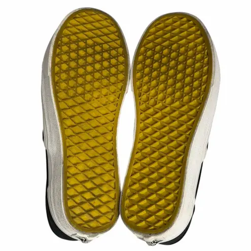 Vans x Harry Potter Shoes Womens 7.5 Black Hufflepuff Classic Slip On Streetwear