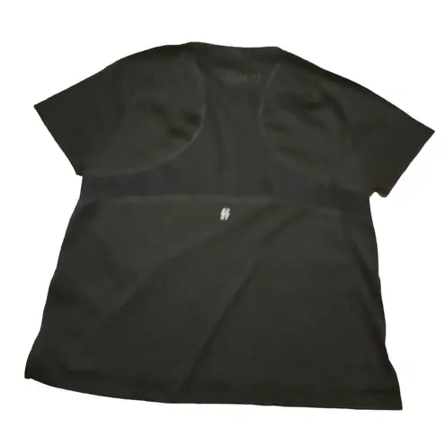 Sweaty Betty  Activewear T-Shirt Top Short Sleeve Women's Black Size Large