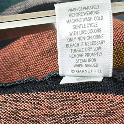 Garnet Hill essential linen pull on skirt