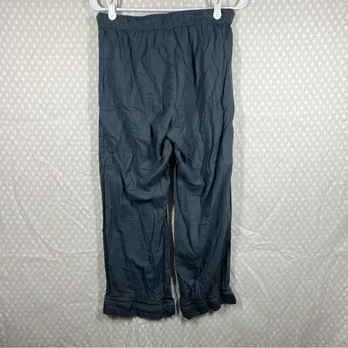 Pact Blue Organic Cotton High Rise Pants
